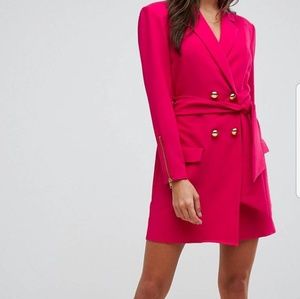ASOS 80's Tux Mini Dress